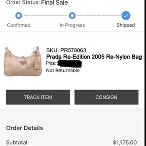 Prada Re-Edition Bag Desert Beige